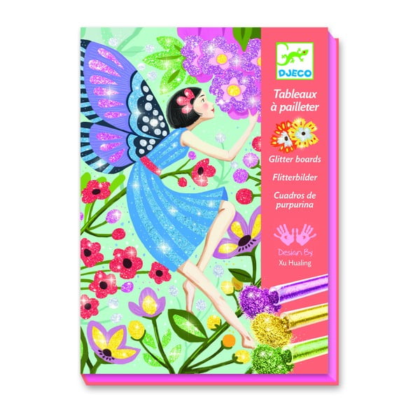 Smilšu mākslas komplekts Djeco Magical Fairies-image-2