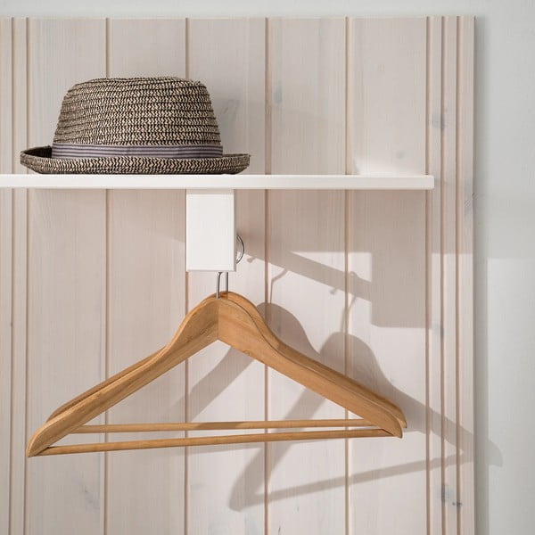 Balta priedes masīvkoka priekšnama iekārta 60x120x25 cm Anita – Støraa-image-4