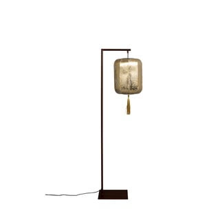 Stāvlampa melnā un zelta krāsā Suoni – Dutchbone