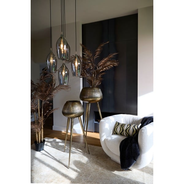 Metāla puķu podu statīvs ø 44 cm (augstums 124 cm) Marielle – Light & Living-image-1