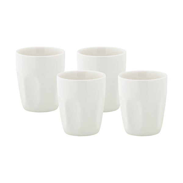 Baltas porcelāna krūzes (4 gab.) 200 ml Basic – Maxwell & Williams
