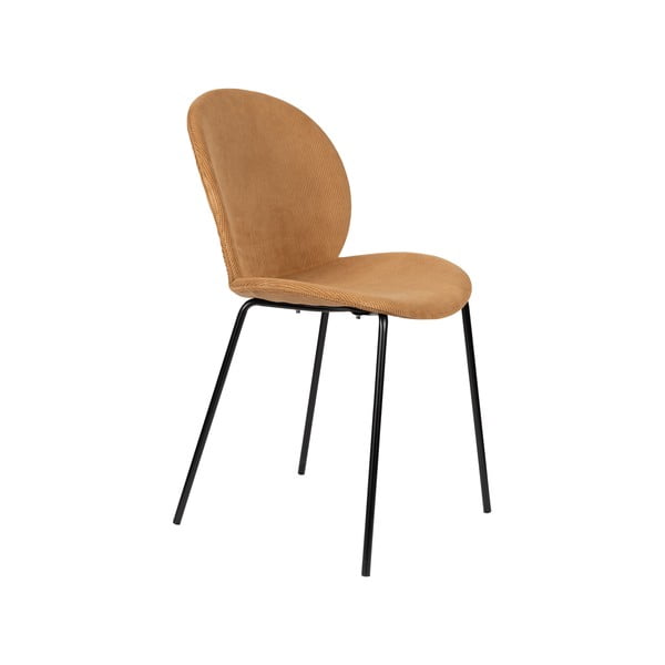 Okera dzelteni ēdamistabas krēsli (2 gab.) Bonnet – Zuiver