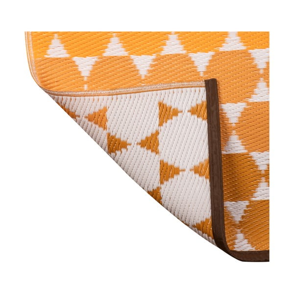 Oranžs āra paklājs Green Decore Hexagon, 90 x 150 cm-image-3