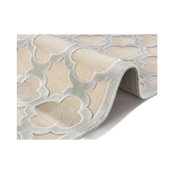 Krēmkrāsas viskozes paklājs Mint Rugs Bryon, 80 x 125 cm-image-2