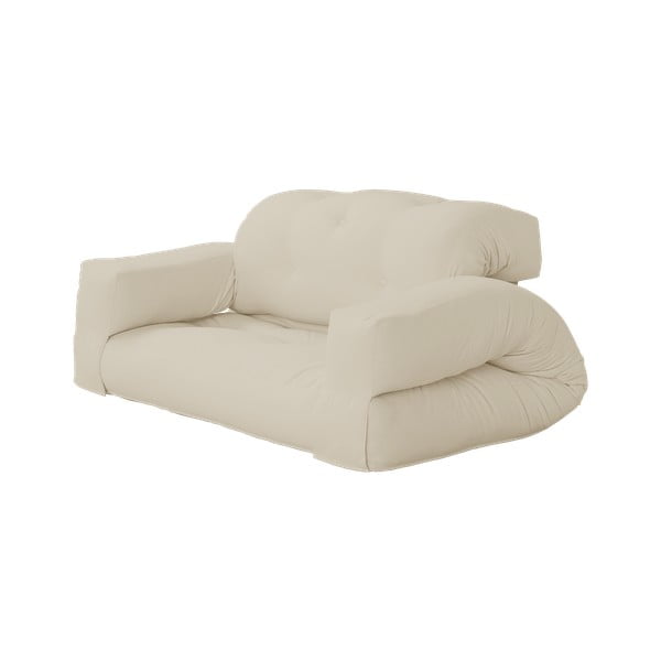 Bēšs izvelkamais dīvāns 140 cm Hippo – Karup Design