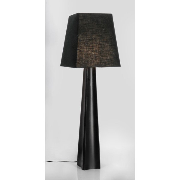 Melna stāvlampa ar auduma abažūru (augstums 151 cm) Tripura – Bizzotto-image-2