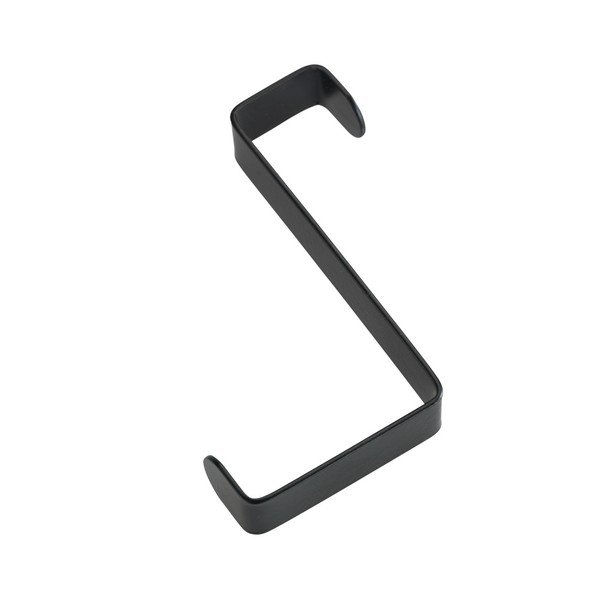 4 melnu matētu durvju āķu komplekts Wenko-image-3