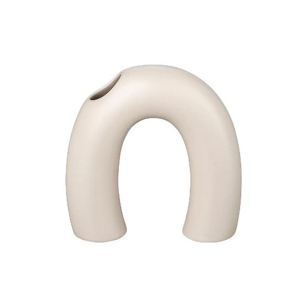 Krēmkrāsas keramikas vāze (augstums 12 cm) Kagetsu – Blomus