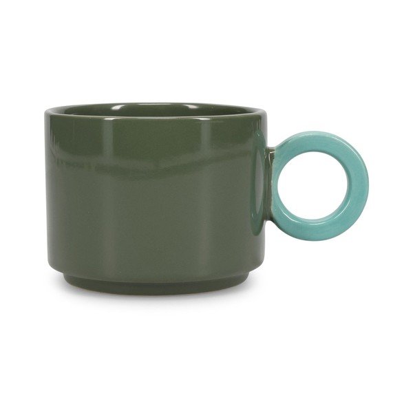 Zaļa akmensmasas krūze 280 ml Lou – ONA