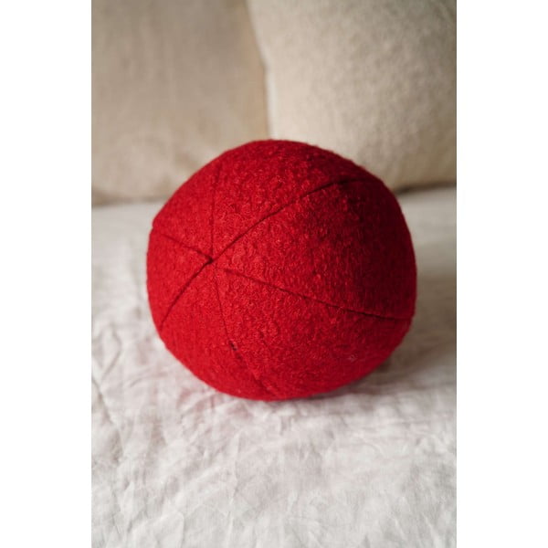 Buklē dekoratīvais spilvens ø 20 cm Top – Mioli Decor-image-4