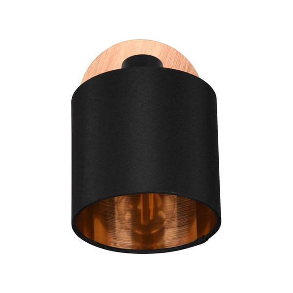 Melna/dabīga toņa prožektora tipa lampa ø 12 cm Tommy – Reality-image-4