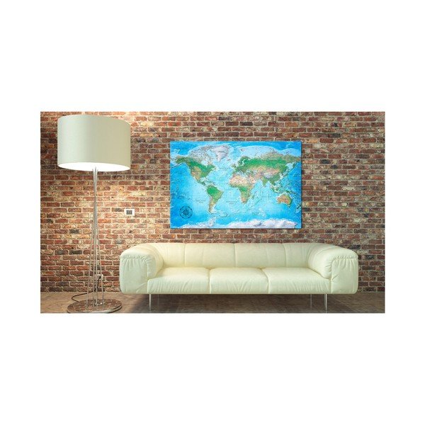 Sienas kartes siena Bimago Traditional Cartography, 90 x 60 cm-image-1