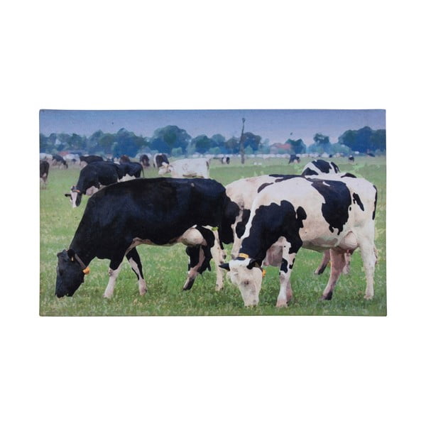 Esschert Design Cows pārstrādātas gumijas čuguna paklājs paklājs