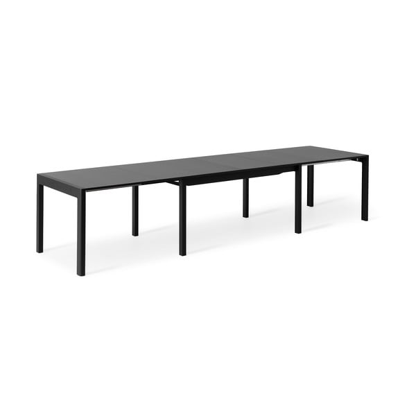 Izvelkams ēdamgalds ar melnu galda virsmu 96x160 cm Join by Hammel – Hammel Furniture