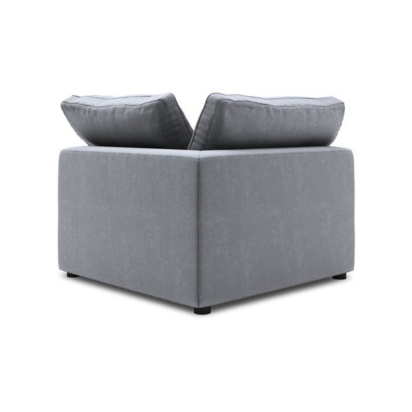Pelēka modulārā dīvāna divpusējā stūra daļa Windsor & Co Sofas Galaxy-image-2