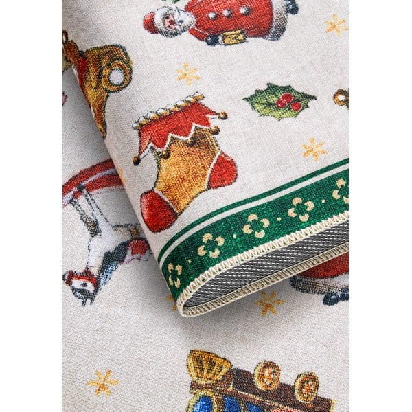 Zaļš celiņa paklājs ar Ziemassvētku motīvu 80x200 cm Green Christmas – Villeroy&Boch-image-4