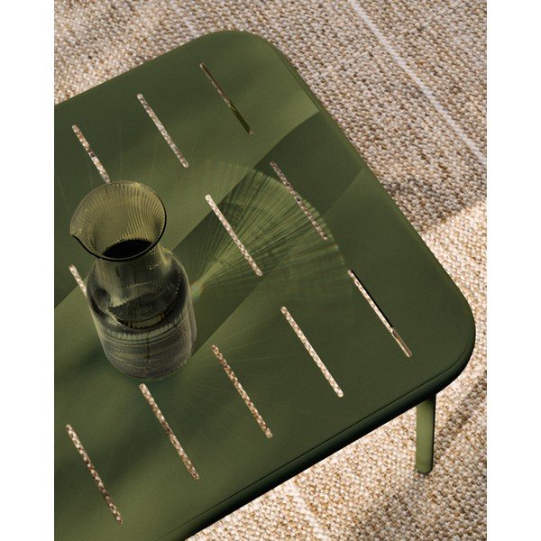 Tērauda dārza kafijas galdiņš 50x90 cm Zivia – Kave Home-image-4