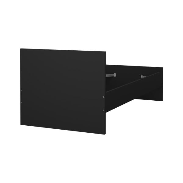 Melna vienvietīga gulta 90x190 cm Naia – Tvilum-image-4