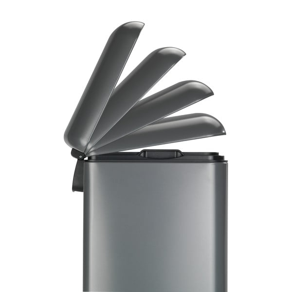 Tērauda atkritumu tvertne ar pedāli Wenko, 30 l-image-3