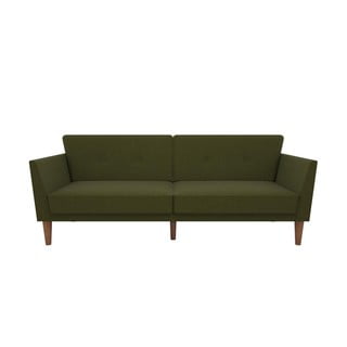 Zaļš dīvāns ar guļamvietu 205 cm Regal – Novogratz