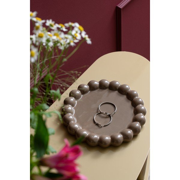 Keramikas dekoratīva paplāte ø 20 cm Cadiz Dotty – PT LIVING-image-1