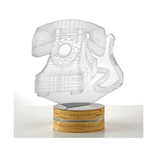 3D galda lampa Vecais tālrunis-image-1