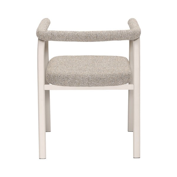 Bēši polsterēti ēdamistabas krēsli ar roku balstiem (2 gab.) Ecto – Hübsch-image-4