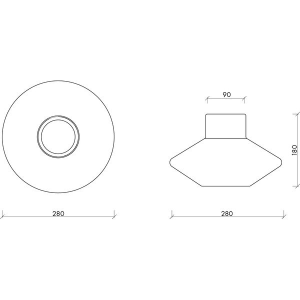 Stikla rokām darināta vāze (augstums 28 cm) Glom – noo.ma-image-4
