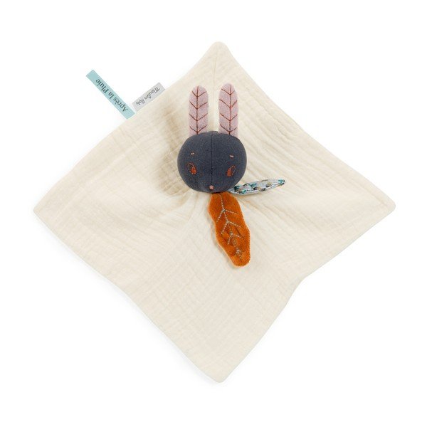 Krēmkrāsas mīļlupatiņa Rabbit Lune – Moulin Roty-image-1