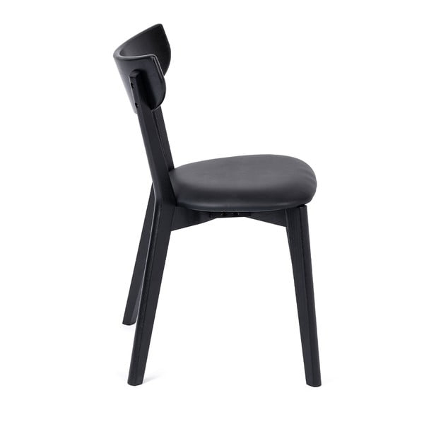 Melns ozolkoka ēdamistabas krēsls Arch – Bonami Selection-image-1