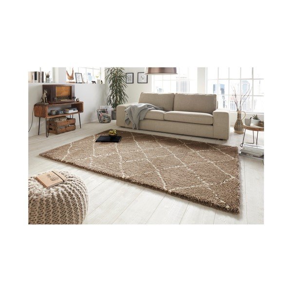 Brūns paklājs Mint Rugs Allure Ronno Brown Creme, 200 x 290 cm-image-3