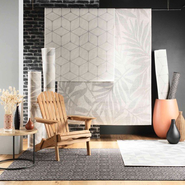 Gaiši pelēks paklājs 160x230 cm Palmyre – douceur d'intérieur-image-3