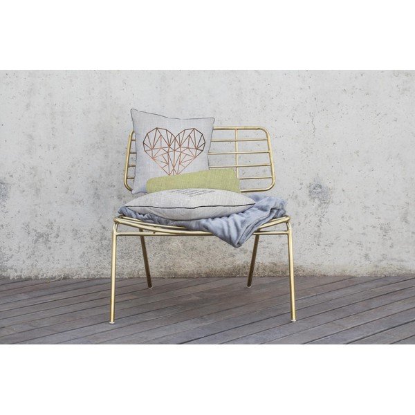 Bēšs spilvens Really Nice Things Heart, 45 x 45 cm-image-1