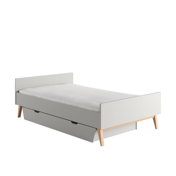 Pelēka bērnu gulta 120x200 cm Swing – Pinio-image-4