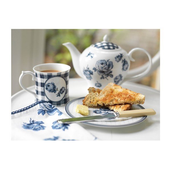 Porcelāna krūze ar apakštasīti Creative Tops Vintage Indigo, 200 ml-image-2