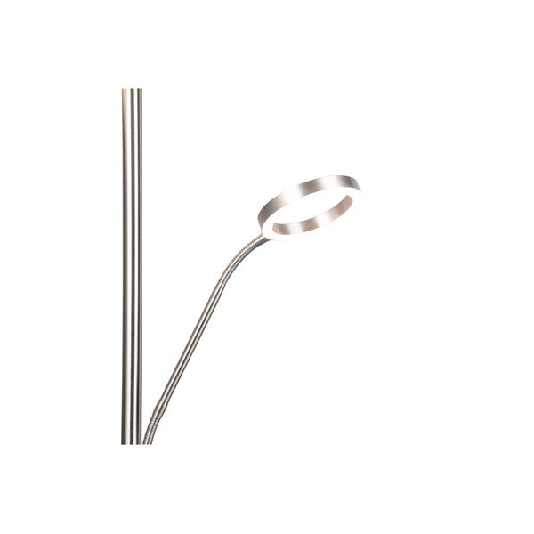 Sudraba krāsas LED stāvlampa (augstums 180 cm) Willis – Trio-image-4