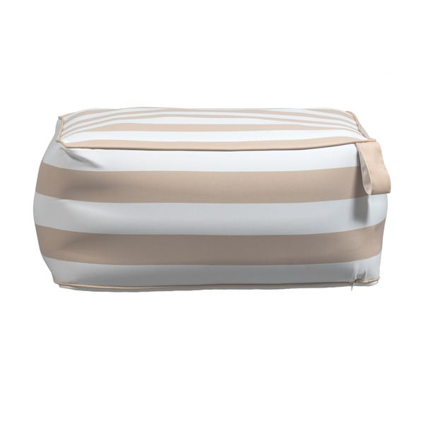 Balts/bēšs piepūšamais dārza pufs Sit On Air – vtwonen-image-3