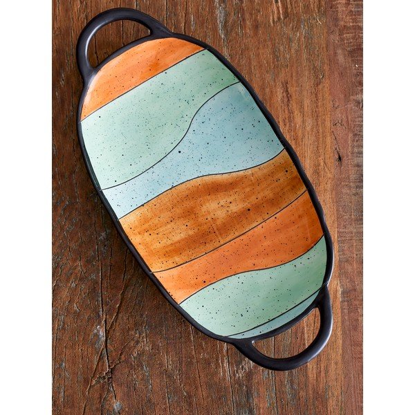 Servēšanas šķīvis 32,5x15 cm Liljan – Bloomingville-image-1