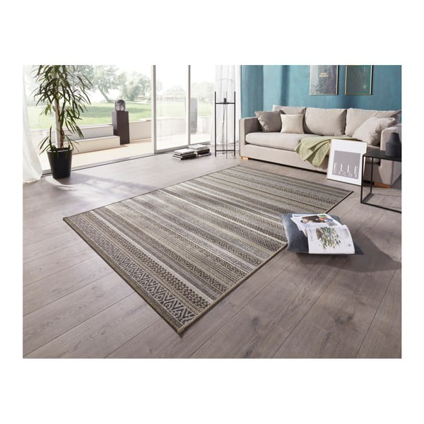 Brūns āra paklājs Elle Decoration Bloom Torcy, 80 x 150 cm-image-1