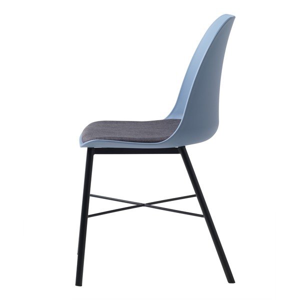 2 zilu un pelēku krēslu komplekts Unique Furniture Whistler-image-2