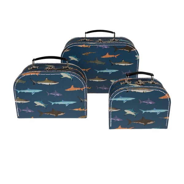 Bērnu portfeļi (3 gab.) Sharks – Rex London-image-3