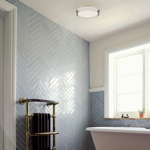 Balta griestu lampa SULION Nilo, ø 30 cm-image-2