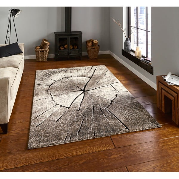 Bēšs paklājs 230x160 cm Woodland – Think Rugs-image-1