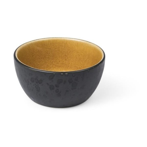 Melna/dzintara dzeltena akmensmasas bļodiņa 200 ml Black/Amber – Bitz-image-1