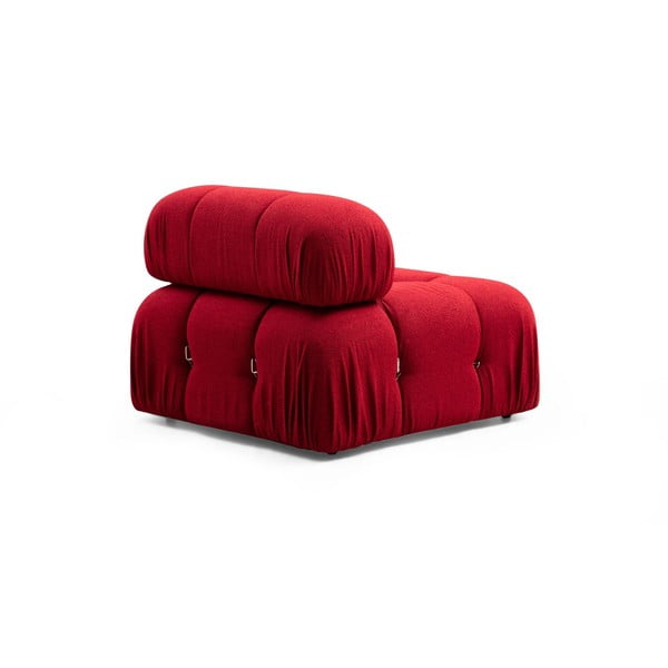 Sarkans modulārais dīvāns (vidējā moduļa) Bubble  – Artie