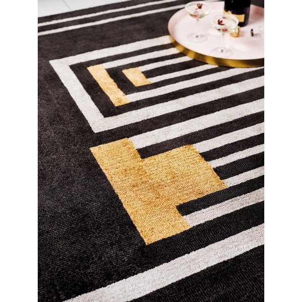 Brūns ar rokām austs paklājs Flair Rugs Moderne Lifestyle, 200 x 290 cm-image-3