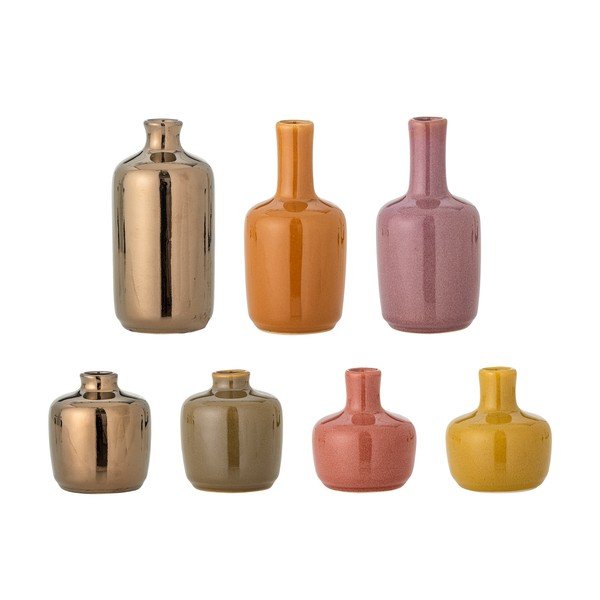 Akmensmasas vāzes (7 gab.) (augstums 14 cm) Maien – Bloomingville