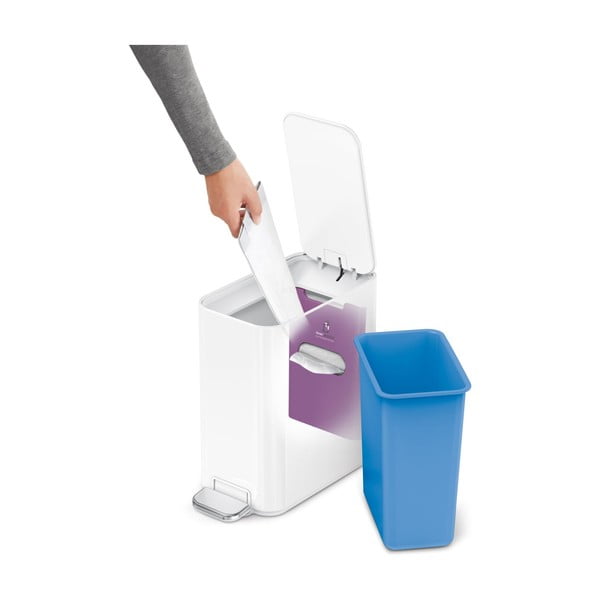 Tērauda atkritumu tvertne ar pedāli 5 l – simplehuman-image-3