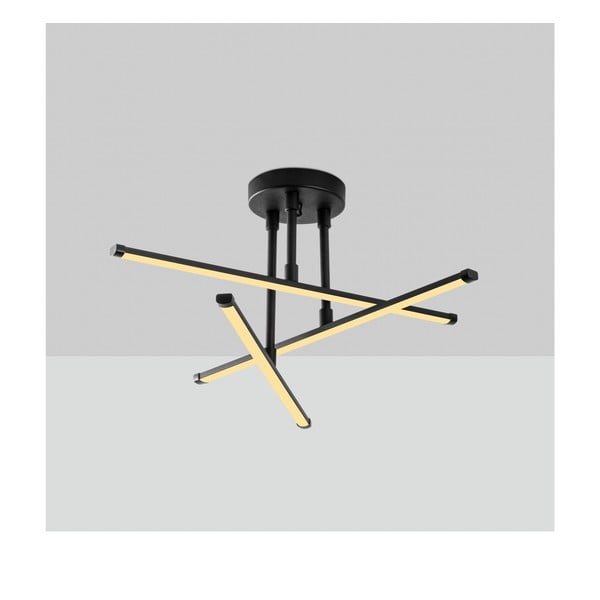 Melna LED griestu lampa 26x51 cm Umut – Opviq lights-image-2