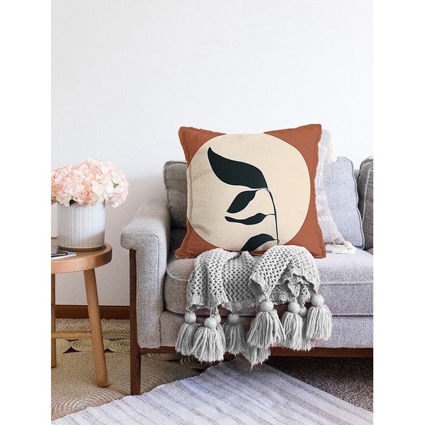 Spilvendrāna ar kokvilnas maisījumu Minimalist Cushion Covers Twig, 55 x 55 cm-image-2
